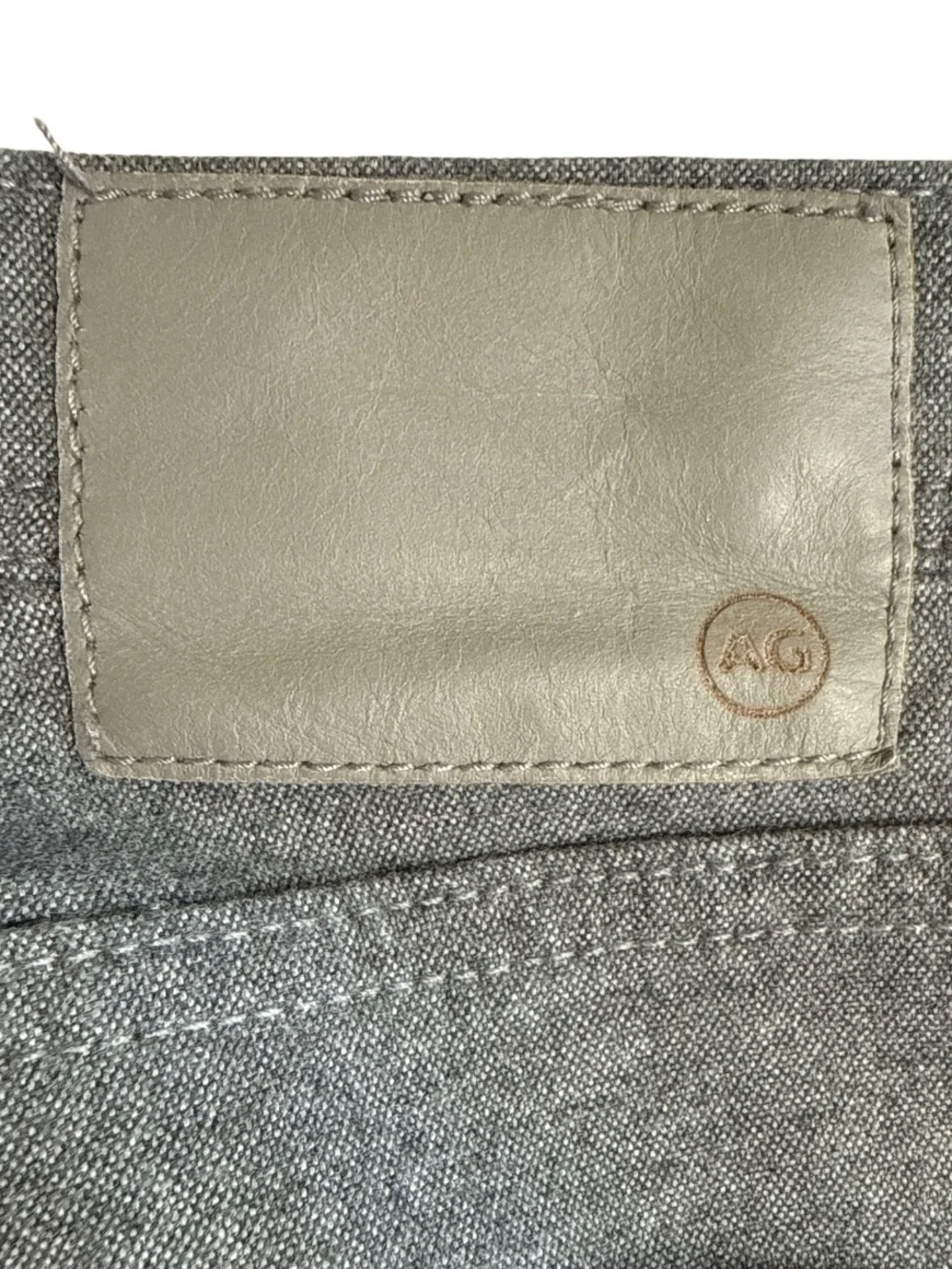 AG Adriano Goldschmied The Graduate Tailored Leg Gray Pants 36x34